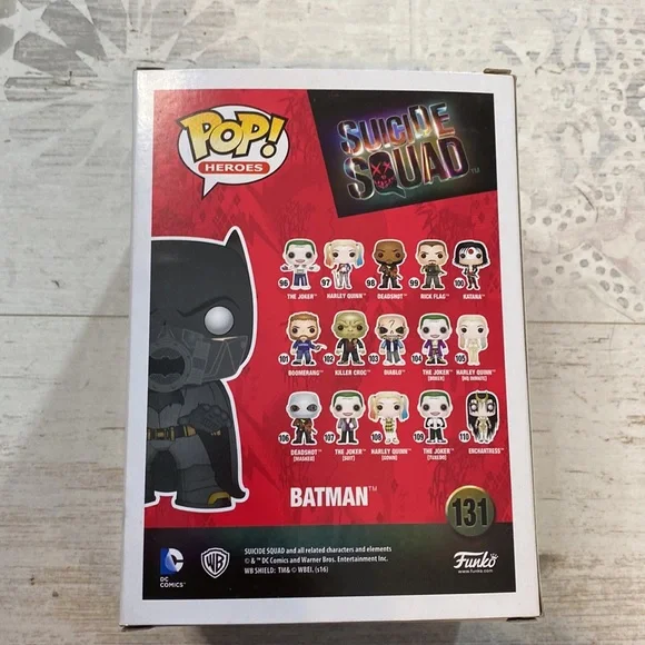 Funko Pop Batman #131 Suicide Squad 2016 Exclusive Figure - Picture 5 of 8